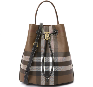 Tui Burberry Check Small Bucket 'Brown' 8063070