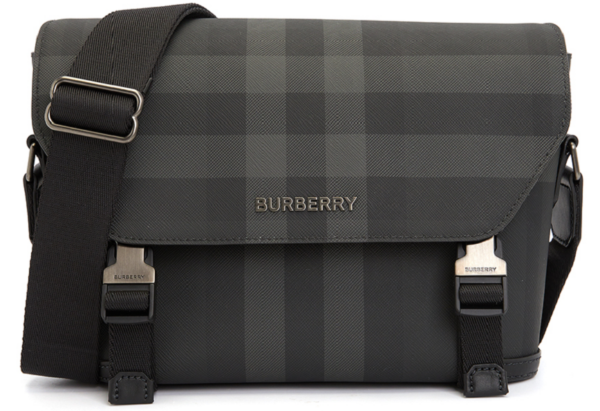Tui Burberry Check Small Wright 'Charcoal' 8065335