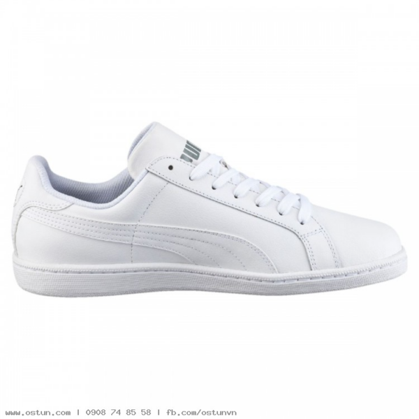Giày Puma Classic Retro Smash L White Trainers 356722-02 - Ảnh 6