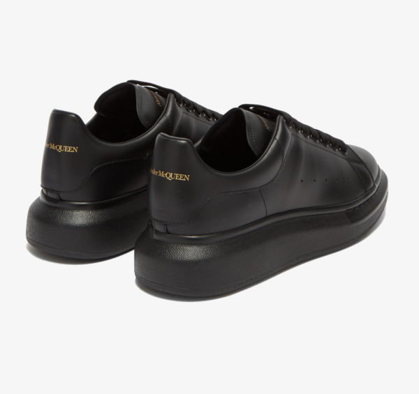 Giày Alexander McQueen Oversized Sneaker 'All Black' 553761-WHGP0-1000 - Ảnh 3