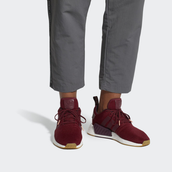 Giày Adidas NMD_R2 'Collegiate Burgundy' CQ2404 - Ảnh 4