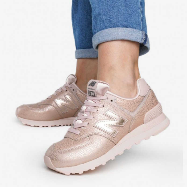 Giày New Balance Wmns 574 Trainer In Peach WL574SOJ - Ảnh 3