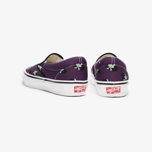 Giày Vans Wacko Maria x OG Classic Slip-On 'Purple Records' VN0A45JK596 - Ảnh 4