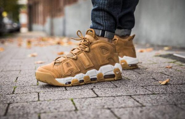 Giày Nike Air More Uptempo 'Flax' AA4060-200 - Ảnh 3