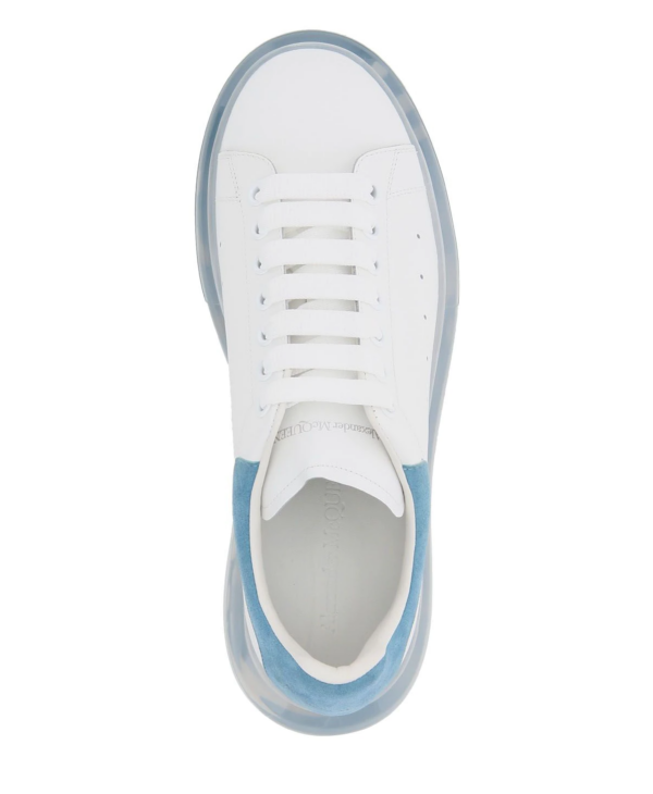 Giày Alexander McQueen Oversized Sneaker 'Translucent Corn Blue' 604232-WHXMA-9128 - Ảnh 2
