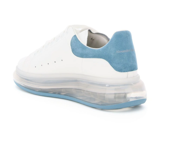 Giày Alexander McQueen Oversized Sneaker 'Translucent Corn Blue' 604232-WHXMA-9128 - Ảnh 3