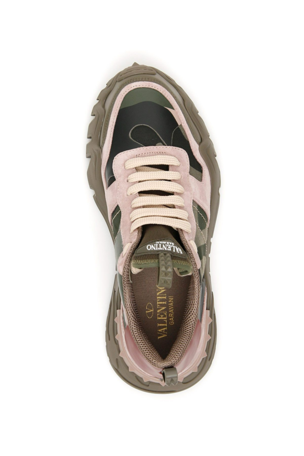 Giày Valentino Rockrunner Camo Plus 'Military Neon Green' TY0S0C88-MHB-34K - Ảnh 2