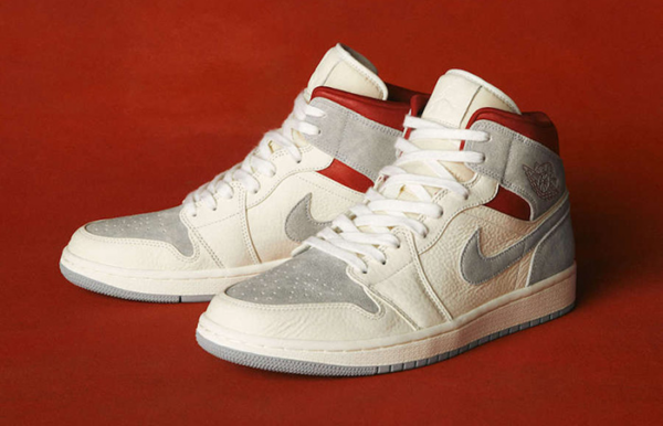 Giày Nike Sneakersnstuff x Air Jordan 1 Mid 'Past Present Future' CT3443-100 - Ảnh 7
