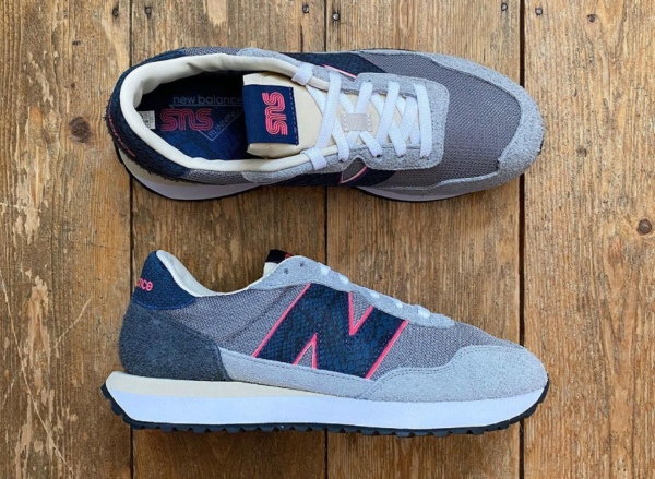 Giày New Balance Sneakersnstuff x 237 'Blue Racer' MS237NS - Ảnh 2
