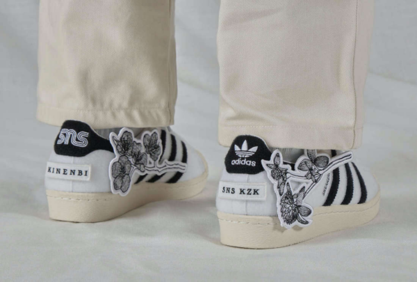 Giày Adidas Sneakersnstuff x Superstar 80s 'Kinenbi' FY0642 - Ảnh 4