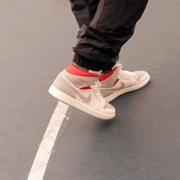 Giày Nike Sneakersnstuff x Air Jordan 1 Mid 'Past Present Future' CT3443-100 - Ảnh 3