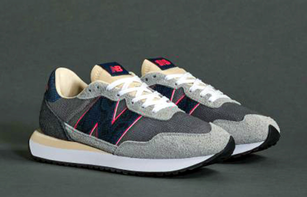 Giày New Balance Sneakersnstuff x 237 'Blue Racer' MS237NS - Ảnh 6