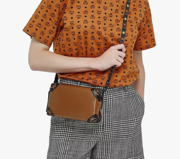Túi MCM Soft Berlin Crossbody in Spanish Leather MMRBABF01N7001 - Ảnh 5