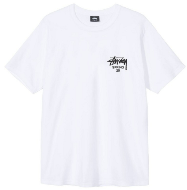 Áo Stussy "Spring 20" Tee White