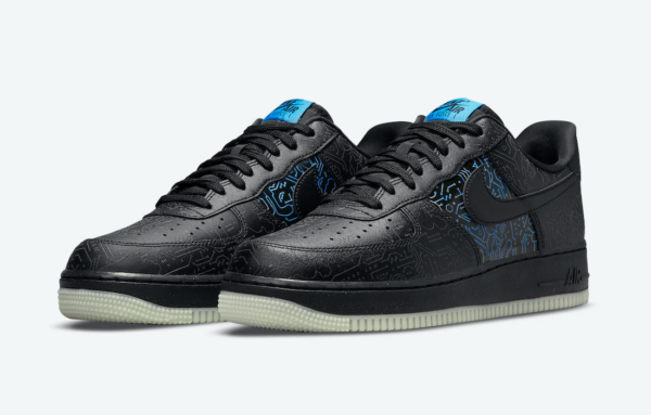 Giày Nike Space Jam x Air Force 1 '07 'Computer Chip' DH5354-001 - Ảnh 7