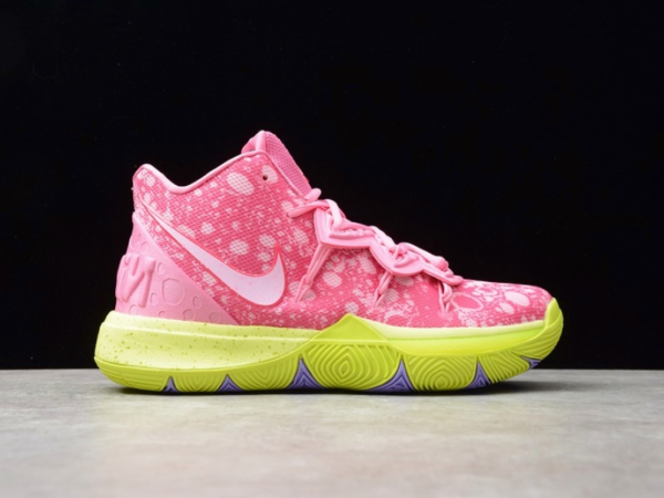 Giày Nike SpongeBob SquarePants x Kyrie 5 'Patrick' CJ6951-600 - Ảnh 5