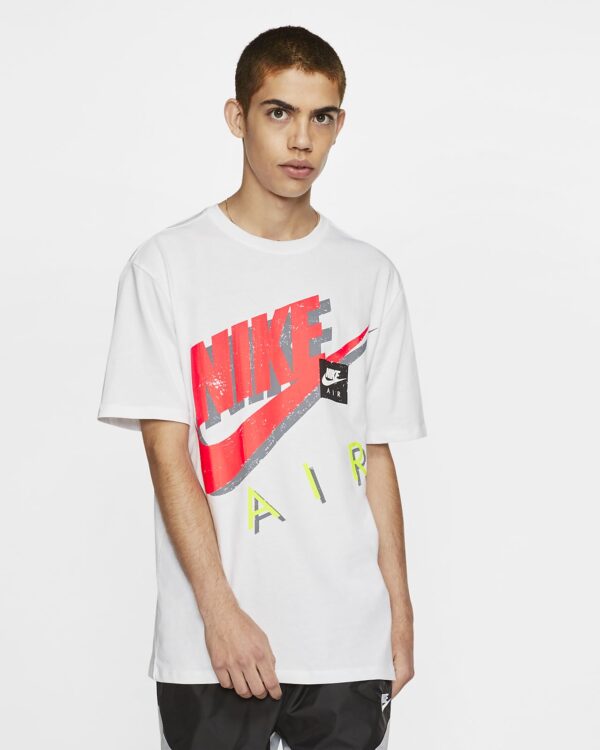 Áo Nike Sleeve Printed T-Shirt CQ7317-100 - Ảnh 3