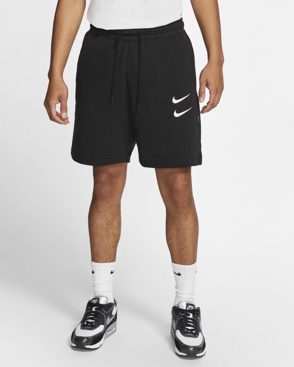 Quần Nike Sportswear Swoosh French Terry Shorts CJ4882-010 - Ảnh 5