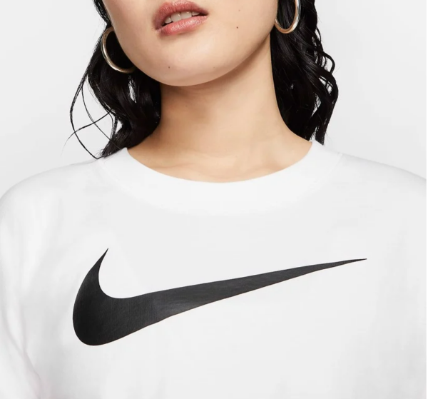 Áo Nike Sportswear Swoosh Women's Short-Sleeve Top CJ3765-100 - Ảnh 6