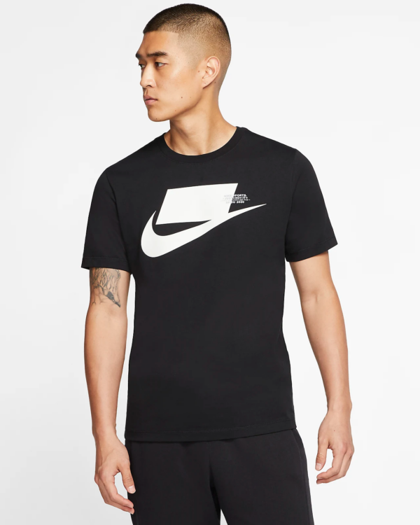 Áo Nike Blank Logo Black Tee CK2227 010 - Ảnh 3