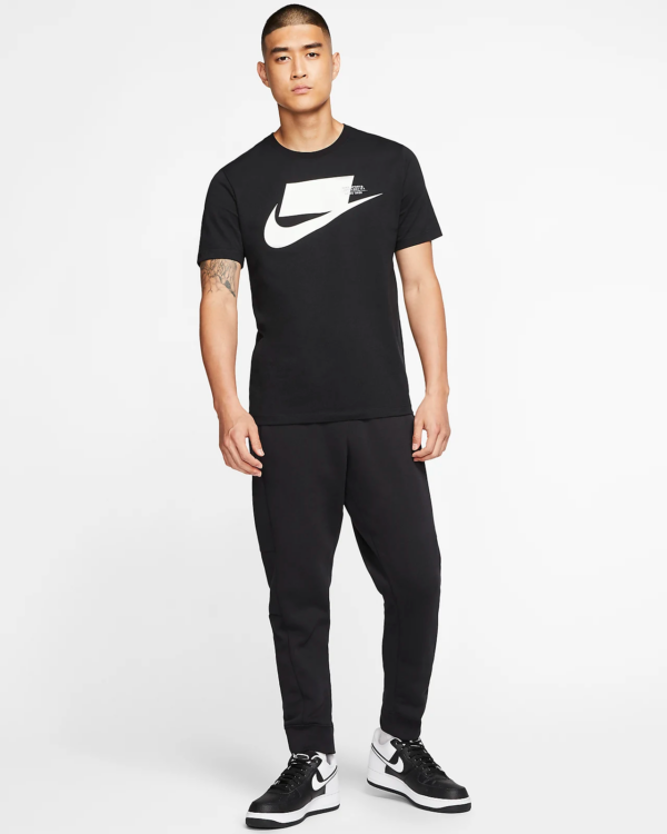 Áo Nike Blank Logo Black Tee CK2227 010 - Ảnh 4