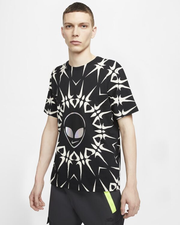 Áo Nike Alien Tee T-shirt Black Beige CT7051-010 - Ảnh 4