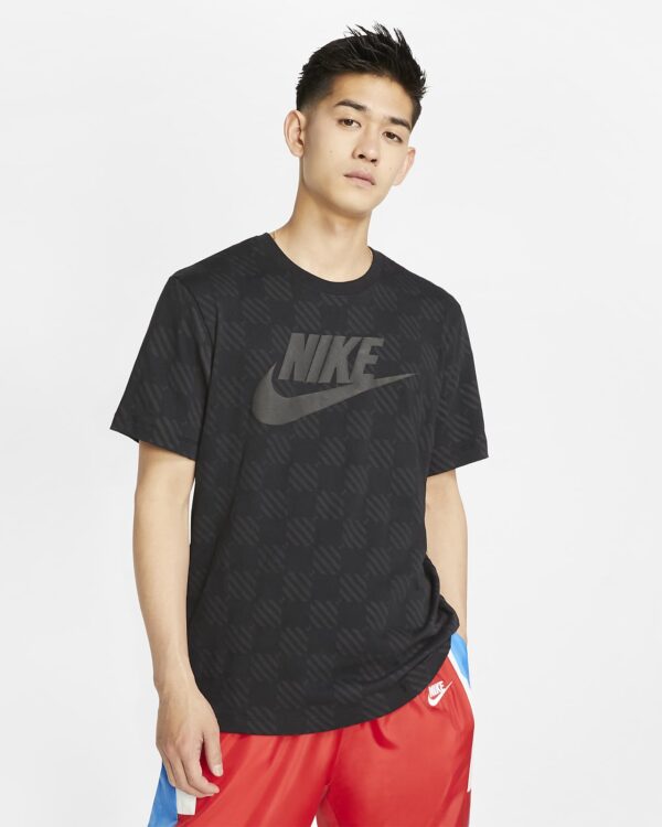 Áo Nike Sportswear Short Sleeve Shirt Nike Triple Black BV7578-010 - Ảnh 4