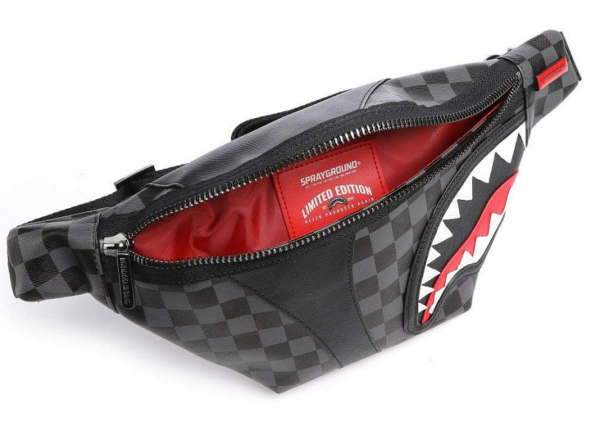 Túi Sprayground Henney Sip Fanny 'Black Grey' 910B4310NSZ - Ảnh 4