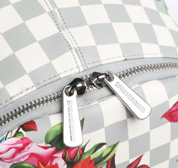 Balo Sprayground Jardin Du Palais 'White Grey' 910B4306NSZ - Ảnh 4