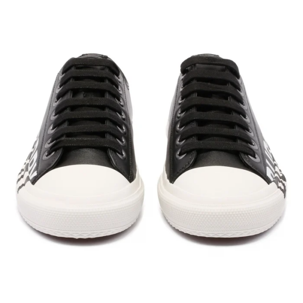 Giày Burberry Two-Tone Leather Sneakers 8019326 - Ảnh 3