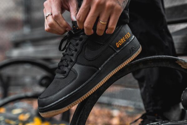 Giày Nike Gore-Tex x Air Force 1 Low 'Black' CK2630-001 - Ảnh 3