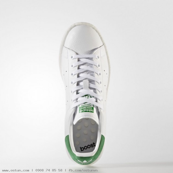 Giày Adidas Stan Smith Boost 'White Green' BZ0528 - Ảnh 4