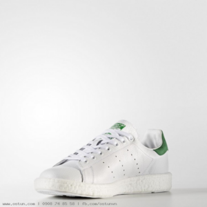 Alternative view of Giày Adidas Stan Smith Boost 'White Green' BZ0528