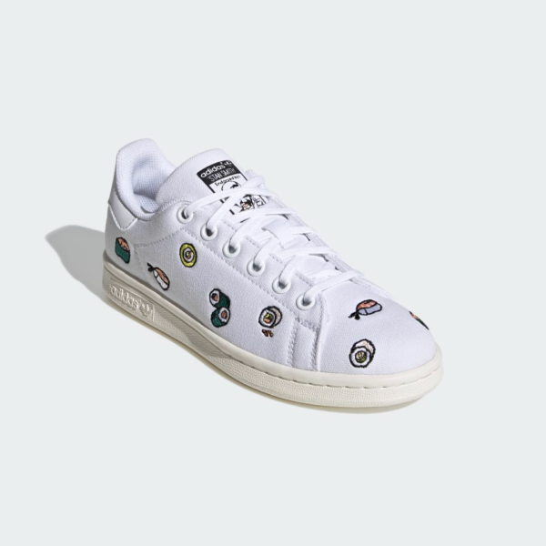 Giày Adidas Stan Smith Youth Sushi 'Cloud White' EF5469 - Ảnh 2