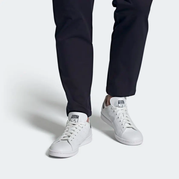 Giày Adidas Stan Smith Vegan 'White' FU9611 - Ảnh 3