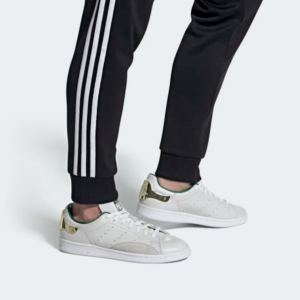 Giay Adidas Stan Smith Green with Golden Heel Tab FZ5395