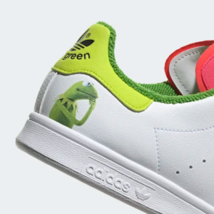Giay Adidas The Muppets x Stan Smith 'Kermit the Frog Pink Tongue' GZ3098