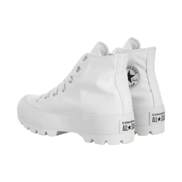 Giày Converse Wmns Chuck Taylor All Star High Lugged 'White' 565902C - Ảnh 6