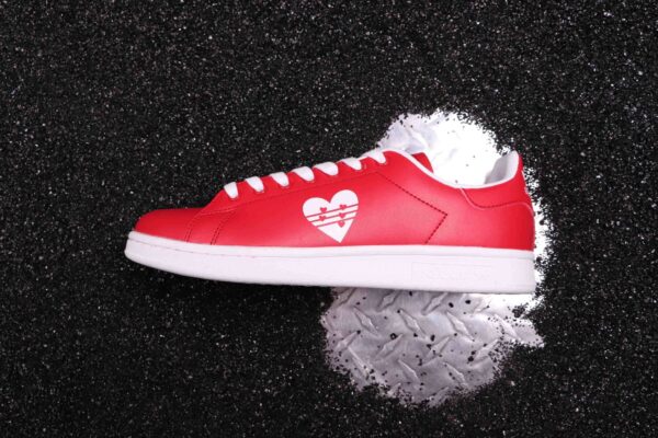 Giày Adidas Stan Smith White Red 'Valentines Day Pack' G28136 - Ảnh 3