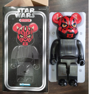 Mo Hinh Bearbrick Darth Maul Nobox 400%