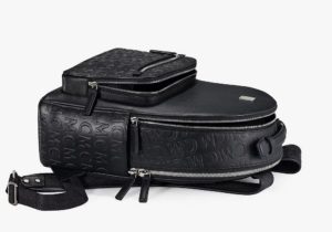 Alternative view of Túi MCM Stark Backpack in MCM Monogram Leather MMKAAVE25BK001