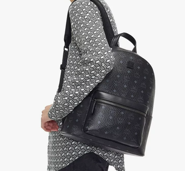 Túi MCM Stark Backpack in Visetos MMKCSVE01BK001 - Ảnh 5