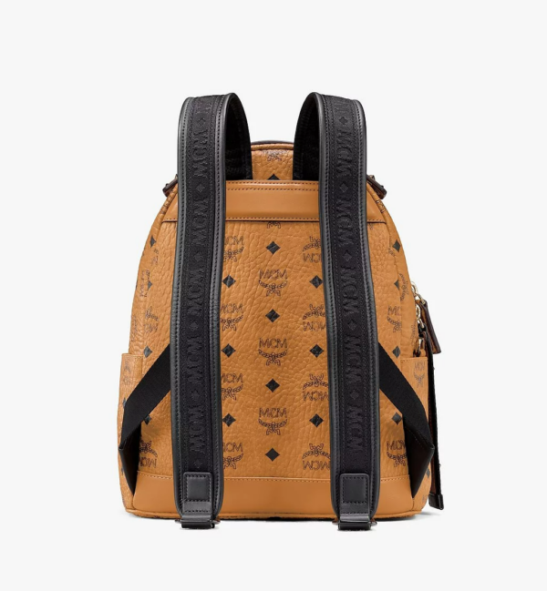 Balo MCM Stark Backpack Visetos Cognac MMKASVE26CO001 - Ảnh 3