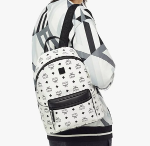 Alternative view of Túi MCM Stark Backpack in Visetos MMKCSVE02WT001