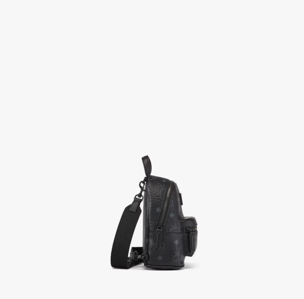 Túi MCM Stark Crossbody in Visetos 'Black' MMRCAVE01BK001 - Ảnh 5