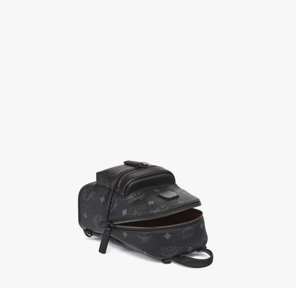Túi MCM Stark Crossbody in Visetos 'Black' MMRCAVE01BK001 - Ảnh 6