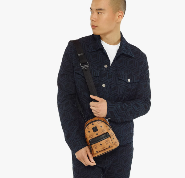 Túi MCM Stark Crossbody in Visetos 'Cognac' MMRCAVE01CO001 - Ảnh 3