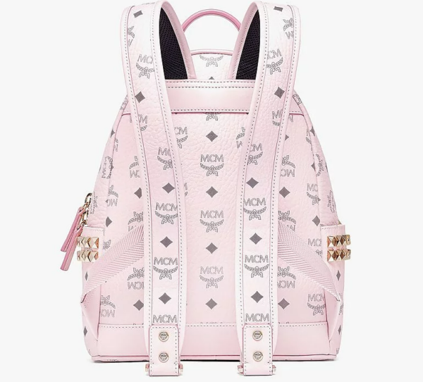 Balo MCM Stark Backpack Visetos Pink MMKAAVE15QH001 - Ảnh 3