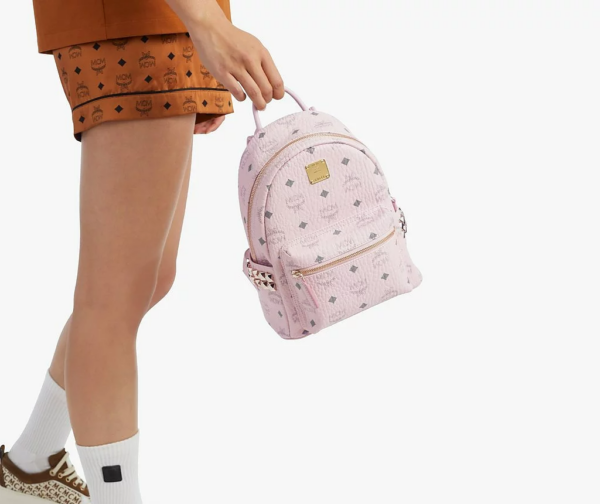 Túi MCM Stark Side Studs Backpack in Visetos MMKAAVE10QH001 - Ảnh 5