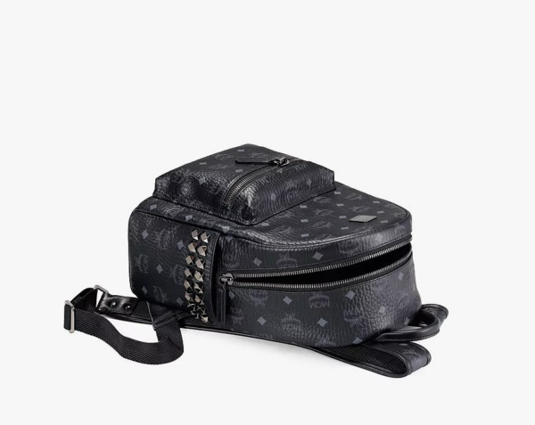 Túi MCM Stark Side Studs Backpack In Visetos MMKAAVE15BK001 - Ảnh 4